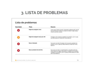 3. LISTA DE PROBLEMAS
 