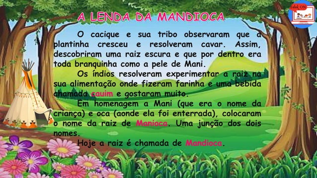 A Lenda da Mandioca