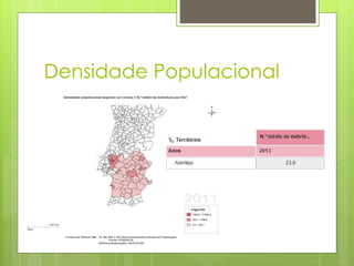 Densidade Populacional
 