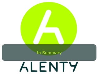 Identification of web surfers on the panel website Branding campaign (tagged with Alenty id) Marketingscan Panel (tagged with Alenty id) Impact on in-store sales In Stores sales efficiency (Can be implemented with any MR solution provider)   WebScan ( links Internet ad  exposure  to in-store sales) 