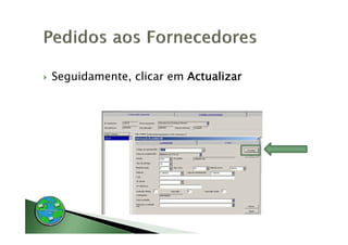 Seguidamente, clicar em Actualizar
 