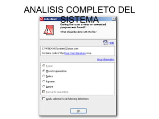 ANALISIS COMPLETO DEL SISTEMA 