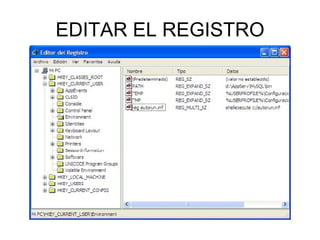 EDITAR EL REGISTRO 