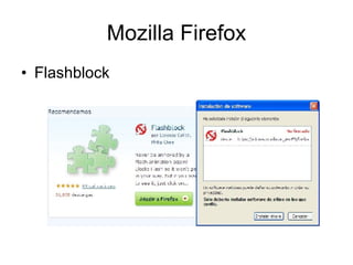 Mozilla Firefox Flashblock 