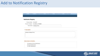 Add to Notification Registry
 