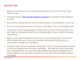 Service Alert Email Example Alerts | PPTX