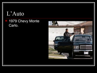 L’Auto 1979 Chevy Monte Carlo. 