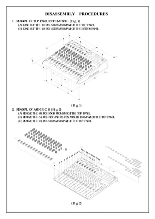 Alesis multimix 16 usb service manual | PDF