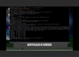 5/3/2019 Visão computacional
palestras.assuntonerd.com.br/ia2019intel.html?print-pdf#/ 25/69
IDENTIFICAÇÃO DE REMÉDIOSIDENTIFICAÇÃO DE REMÉDIOS
 