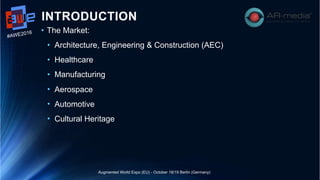 Ingobe Alessandro Terenzi (Inglobe Technologies) Developing AR Apps with the ...