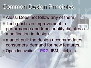Innovation of Alessi | PPT