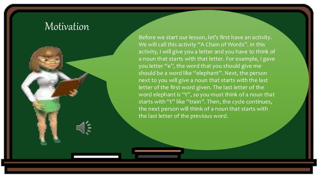 A lesson plan in english