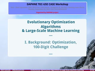 Evolutionary Optimization Algorithms & Large-Scale Machine Learning | PDF