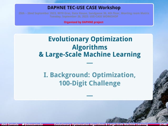 Evolutionary Optimization Algorithms & Large-Scale Machine Learning ...