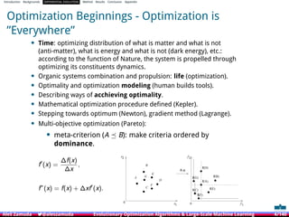 Evolutionary Optimization Algorithms & Large-Scale Machine Learning | PDF
