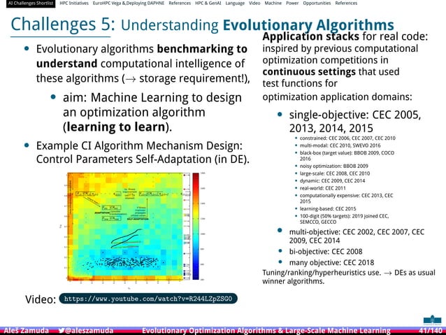 Evolutionary Optimization Algorithms & Large-Scale Machine Learning | PDF