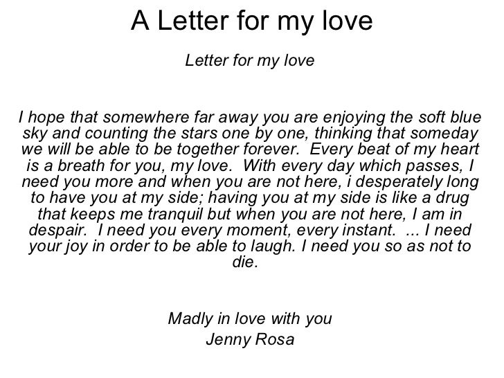 Letter To A Love from image.slidesharecdn.com