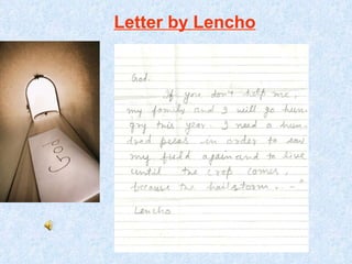 Letter by Lencho 