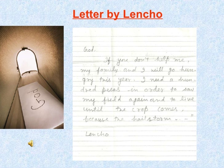 a letter to god write a letter to god
