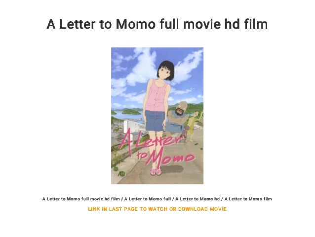 A Letter to Momo full movie hd film