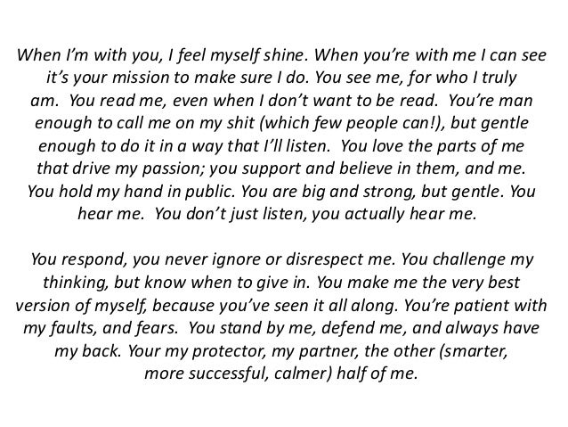 A letter to my future husband. A letter to my future husband.