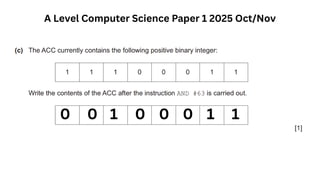 A Level Computer Science Paper 1 2025 Oct/Nov
1
1
0
0
0
1
0
0
 