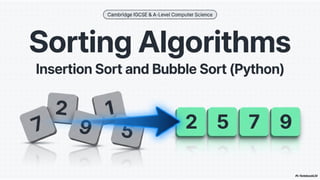 github - mervespm pythonsortingalgorithm Images High... Alevel_IGCSE_Python_Sorting_Algorithms.pptx