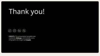 CREDITS: This presentation template was
created by Slidesgo, and includes icons,
infographics & images by Freepik
Thank you!
Do you have any questions?
w w w .
y o u r
w e b s i
t
e .
c o m
 