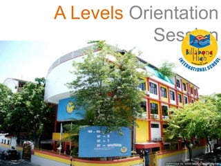 A levels at Billabong High International School, Maldives