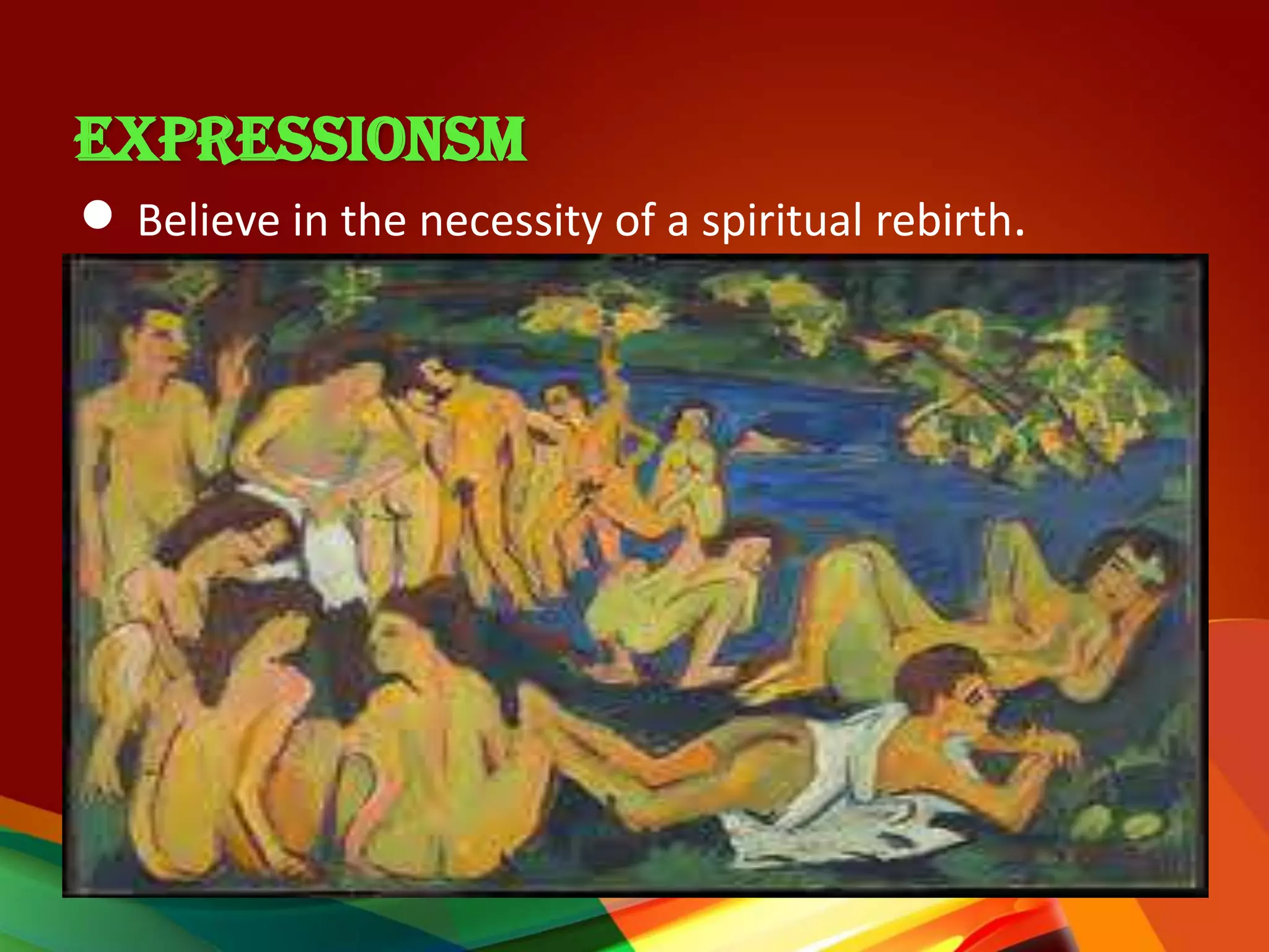 EXPRESSIONSM
l Believe in the necessity of a spiritual rebirth.
 