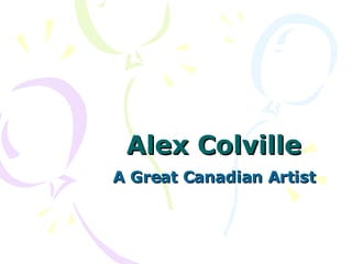 Alex Colville A Great Canadian Artist 