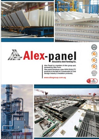 Alex panel Powered by Alexandria Steel Forming ( Alex Form )