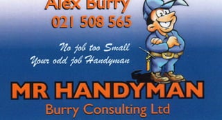 Alex Burry Mr handy 