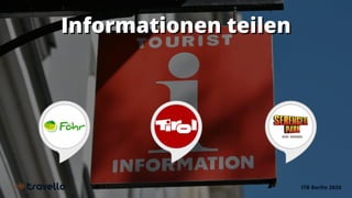 ITB Berlin 2020
Informationen teilenInformationen teilen
 