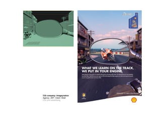 CGI company: Imageynation
Agency: JWT. Client: Shell
CGI print advertising
 