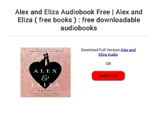 alex and eliza book 1 alex and eliza book 1