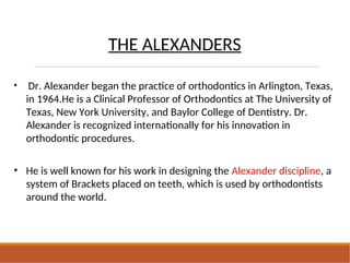Comprehensive Guide to the Alexander Discipline in Orthodontics ...