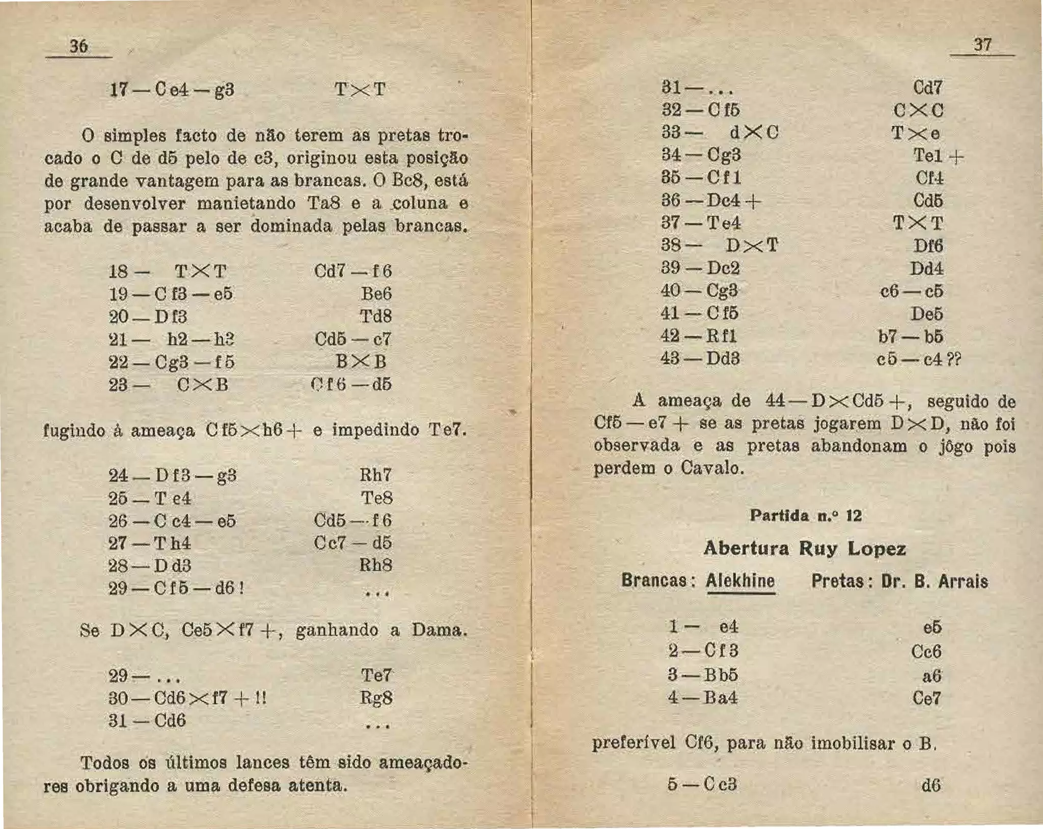 Alexander alekhine campeão mundial em portugual