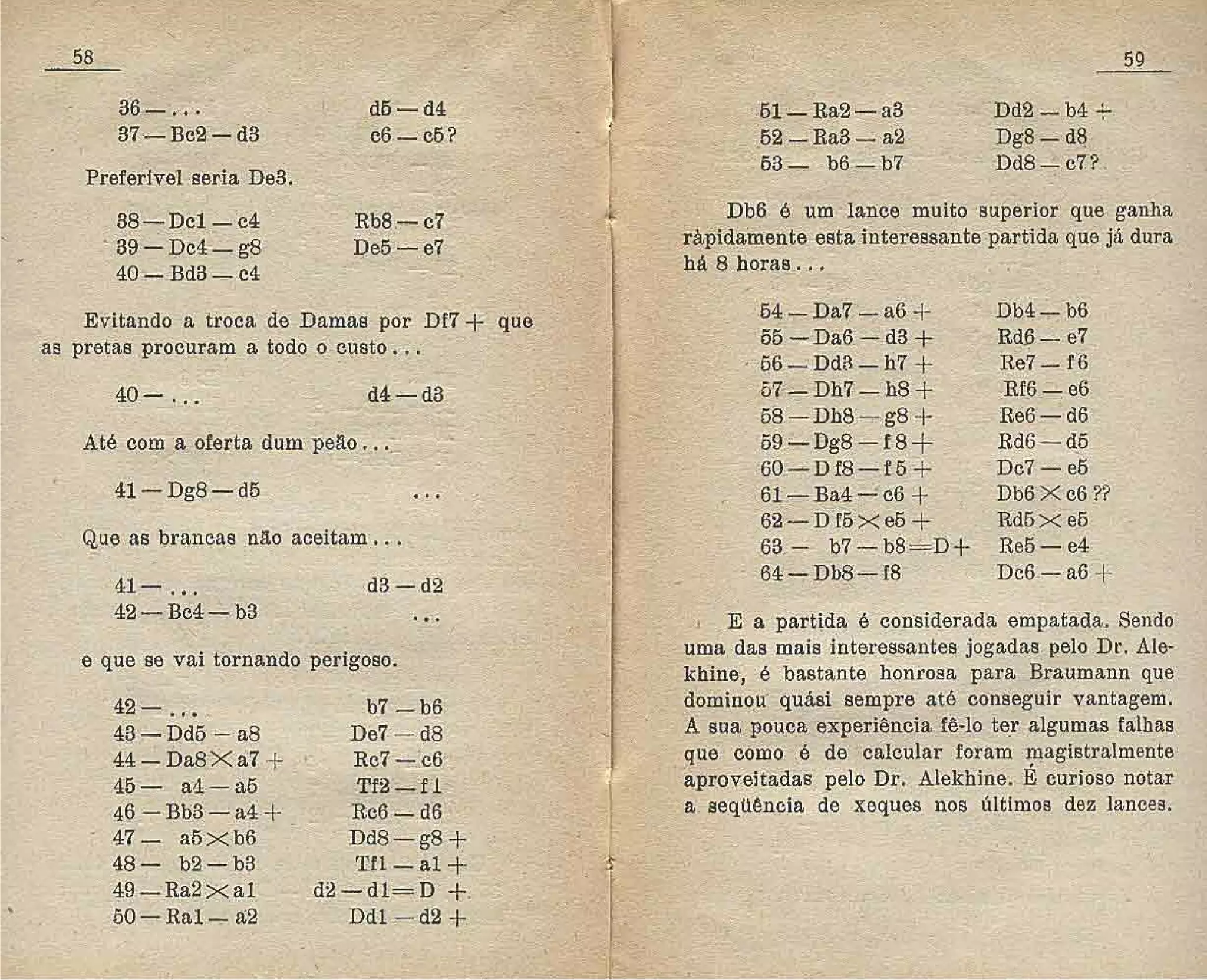 Alexander alekhine campeão mundial em portugual