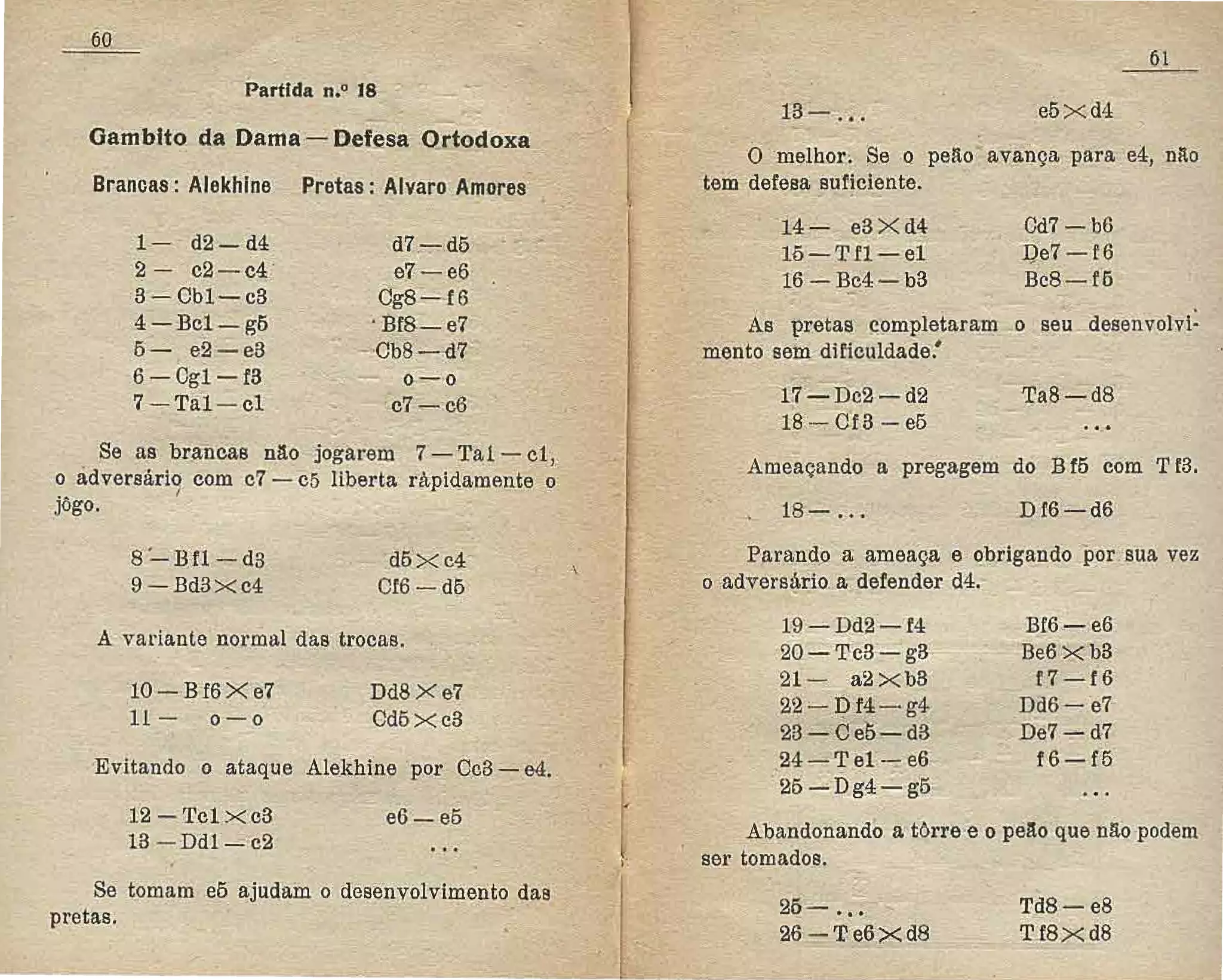Alexander alekhine campeão mundial em portugual