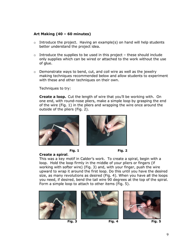 Alexander calder inspiredwire_sculpture_lesson_plan_october_2009