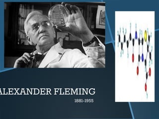 ALEXANDER FLEMING
1881-1955
 