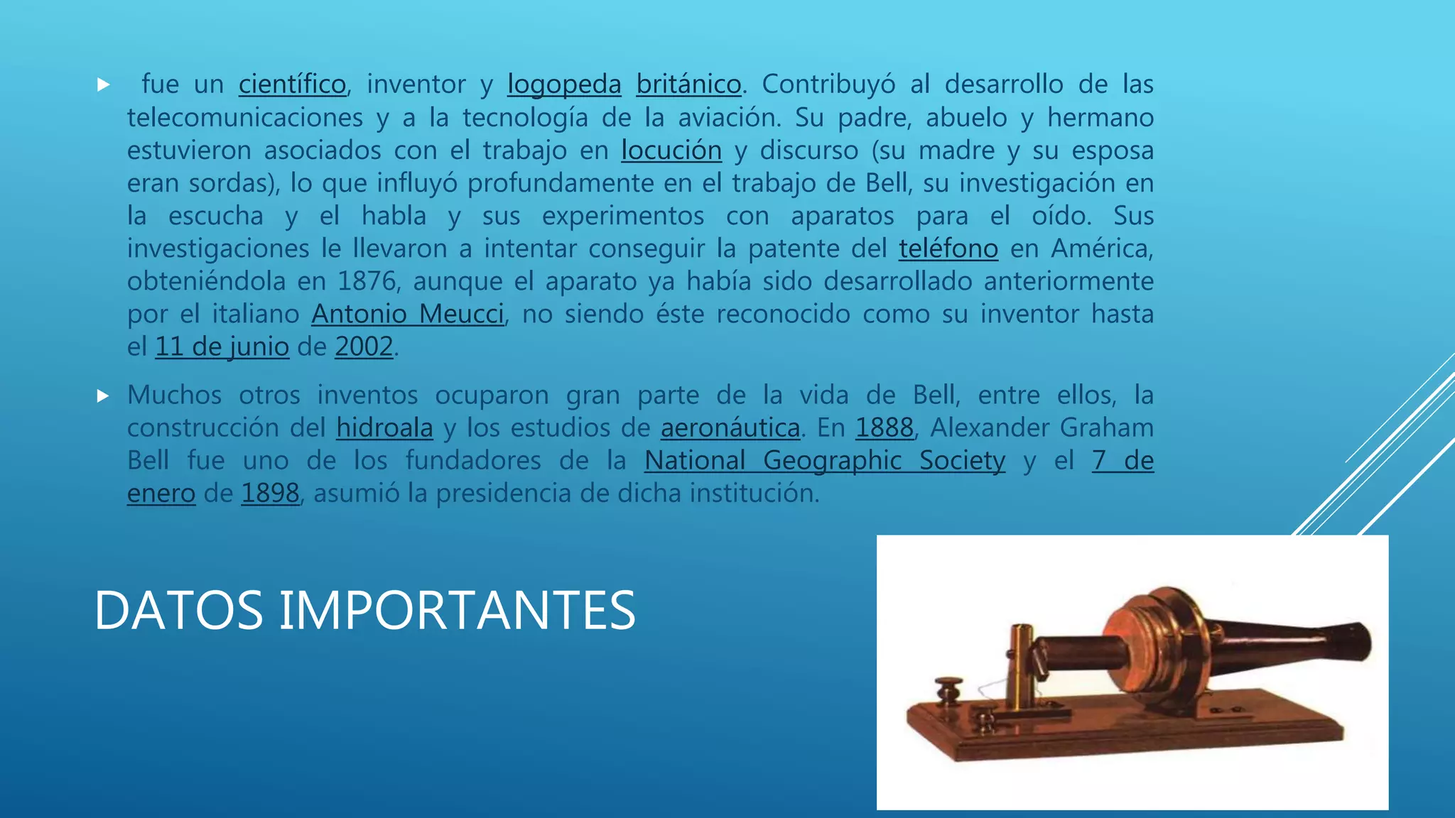 Alexander graham bell | PPT