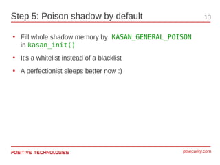 KASan in a Bare-Metal Hypervisor | PDF