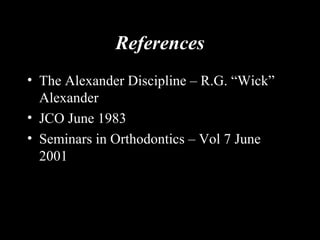 Alexanders vari simplex discipline | PPT
