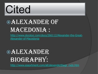 Alexander The Great