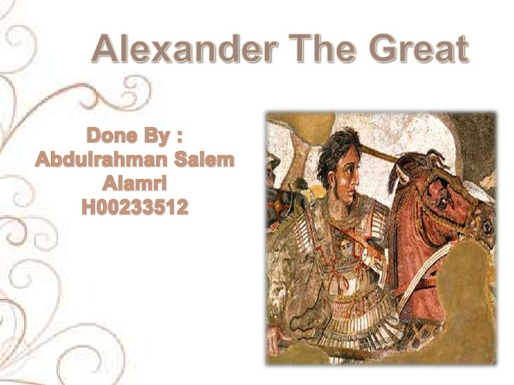 Alexander the great
