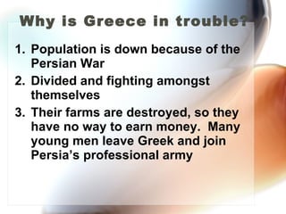 Why is Greece in trouble? ,[object Object],[object Object],[object Object]
