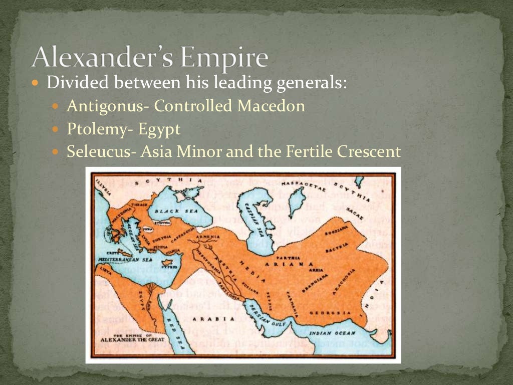 Alexander the Great and the Spread of Hellenistic Culture
