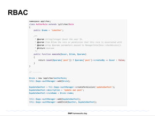 RBAC 
 